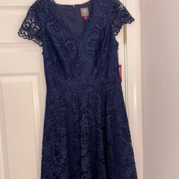 boutique lace top chiffon dip hem dress Long Sleeveless Open Back Gown By Poly USA 7454 M / Black